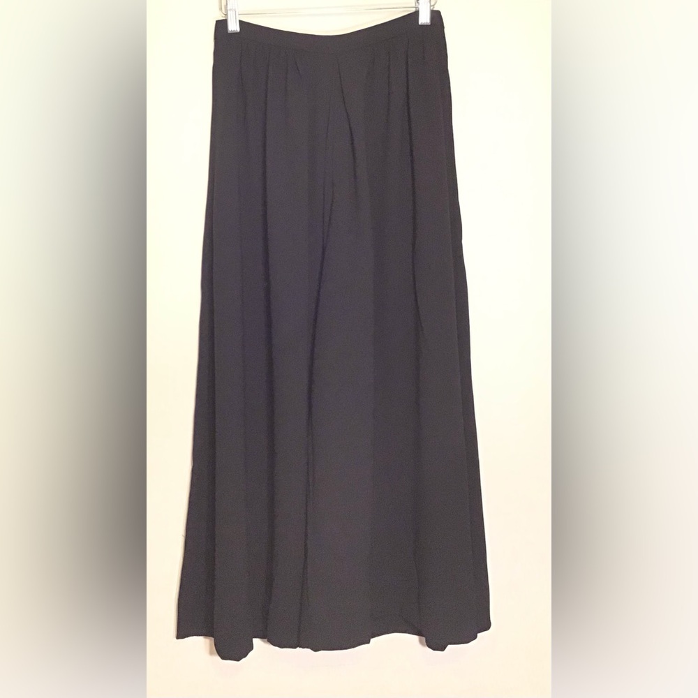 Paire Black Culotte Wide Leg Pants